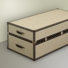 Savannah 1819 Steamer Trunk Blanket Chest