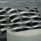 Chinchilla Fur Pillow