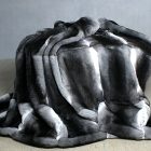 Natural Chinchilla Imperial Chinchilla Rex Fur Throw